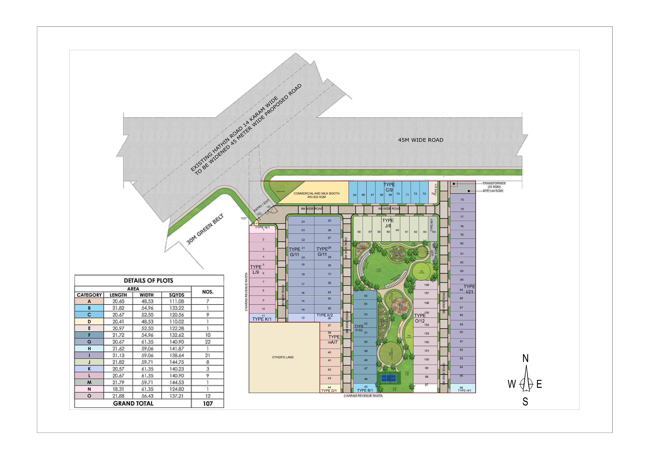RPS URBANIA 2.0 , Palwal Site Map